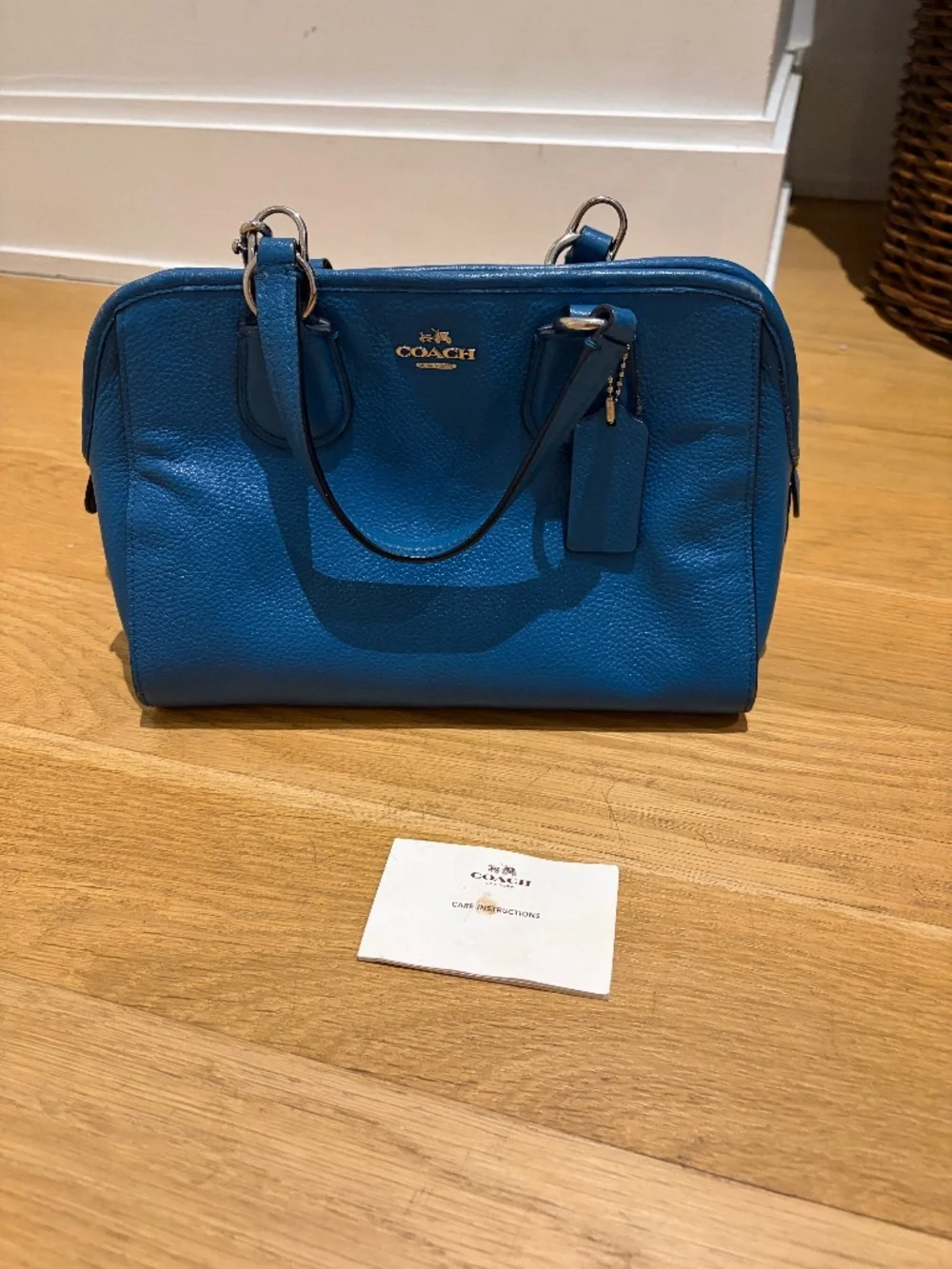 Coach mini Lolita satchel Azure